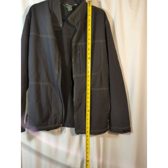 Woolrich Jacket Mens XL Gray Full Zip Cotton Blend Casual Outdoor Layering - Picture 6 of 11